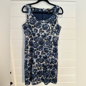 H&M Blue Floral Dress